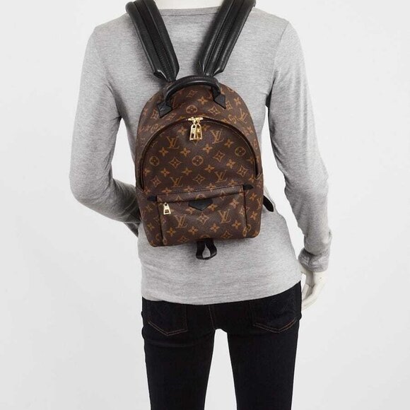 Louis Vuitton Monogram Canvas Palm Springs PM Backpack Bag - Picture 4 of 12